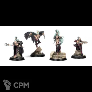 Описание картинки Knives of the Crone от NEW-MINIATURES по цене 1 463руб | Свободный Рынок Миниатюр - СРМ