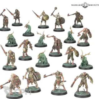 Описание картинки Pox-Wretches (x14) + Mire Kelpies (x6) от NEW-MINIATURES по цене 1 881руб | Свободный Рынок Миниатюр - СРМ
