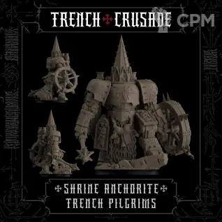 Описание картинки Trench Pilgrims. Окопные Пилигримы. Полный набор/ Покупка отдельными моделями от 0.n1 Studio по цене 2 000руб | Свободный Рынок Миниатюр - СРМ
