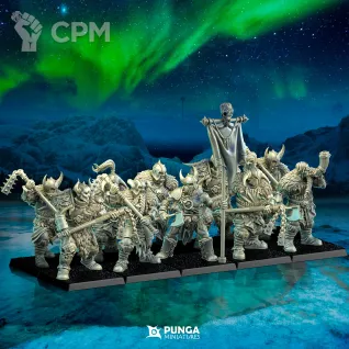 Описание картинки Chaos Norska Barbarians/Ashborn Reavers от Barduck Miniatures по цене 2 299руб | Свободный Рынок Миниатюр - СРМ