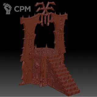 Описание картинки Blades of Khorne: Skull Altar от 3Д печать миниатюр по цене 2 507руб | Свободный Рынок Миниатюр - СРМ