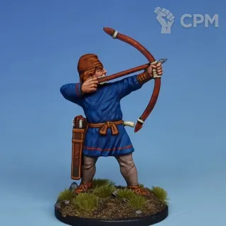 Описание картинки Dark Age Archers and Slingers от Base 28 по цене 4 350руб | Свободный Рынок Миниатюр - СРМ