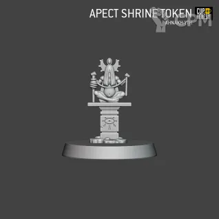 Описание картинки Aspect Shrine Tokens от Cup of Heresy по цене 55руб | Свободный Рынок Миниатюр - СРМ