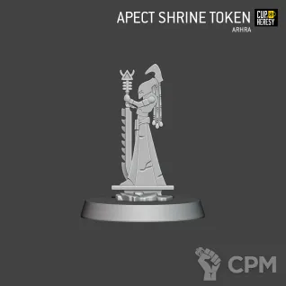 Описание картинки Aspect Shrine Tokens от Cup of Heresy по цене 55руб | Свободный Рынок Миниатюр - СРМ