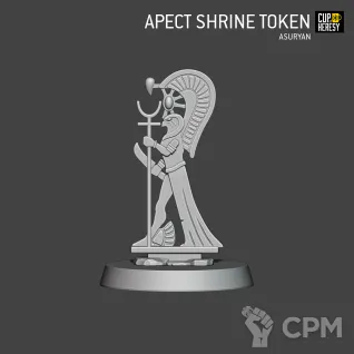 Описание картинки Aspect Shrine Tokens от Cup of Heresy по цене 55руб | Свободный Рынок Миниатюр - СРМ