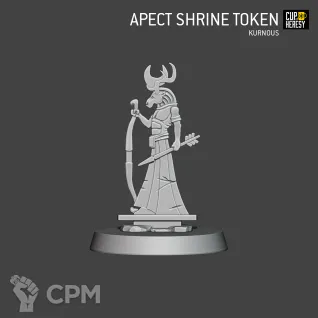 Описание картинки Aspect Shrine Tokens от Cup of Heresy по цене 55руб | Свободный Рынок Миниатюр - СРМ