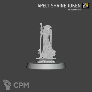 Описание картинки Aspect Shrine Tokens от Cup of Heresy по цене 55руб | Свободный Рынок Миниатюр - СРМ