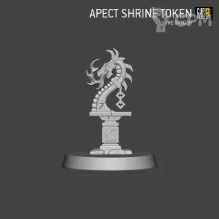 Описание картинки Aspect Shrine Tokens от Cup of Heresy по цене 55руб | Свободный Рынок Миниатюр - СРМ