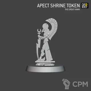 Описание картинки Aspect Shrine Tokens от Cup of Heresy по цене 55руб | Свободный Рынок Миниатюр - СРМ