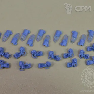 Описание картинки Assault Terminators Squad Power Claws от Mechanikus Forge по цене 940руб | Свободный Рынок Миниатюр - СРМ