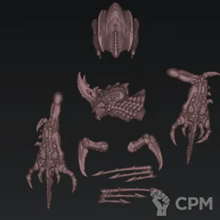 Описание картинки Norn Emissary/Assimilator multipart от koksee по цене 1 700руб | Свободный Рынок Миниатюр - СРМ