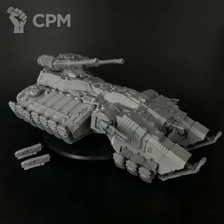 Описание картинки Astraeus Super Heavy Tank от KoofWorkshop по цене 11 250руб | Свободный Рынок Миниатюр - СРМ