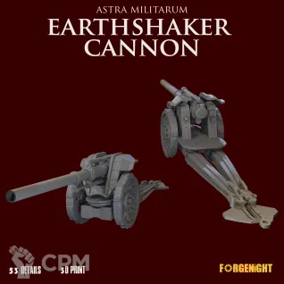 Описание картинки Astra Militarum Earthshaker cannon от ForgeNight по цене 2 000руб | Свободный Рынок Миниатюр - СРМ