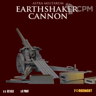 Описание картинки Astra Militarum Earthshaker cannon от ForgeNight по цене 2 000руб | Свободный Рынок Миниатюр - СРМ