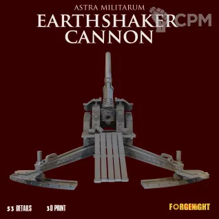 Описание картинки Astra Militarum Earthshaker cannon от ForgeNight по цене 2 000руб | Свободный Рынок Миниатюр - СРМ