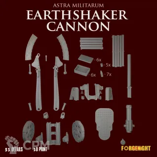 Описание картинки Astra Militarum Earthshaker cannon от ForgeNight по цене 2 000руб | Свободный Рынок Миниатюр - СРМ