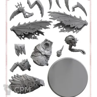 Описание картинки Alkaid  - Demon Prince of Nurgle от 3Д печать миниатюр по цене 1 873руб | Свободный Рынок Миниатюр - СРМ