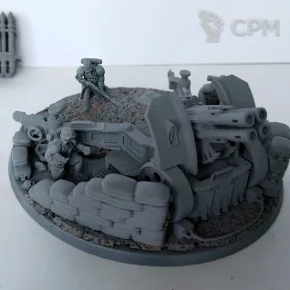 Описание картинки Artillery Team #4 (Quad laucher/MRL) от protest36rus по цене 800руб | Свободный Рынок Миниатюр - СРМ