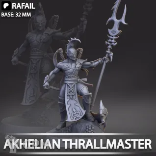 Описание картинки Akhelian Thrallmaster от Naggaroth Night по цене 600руб | Свободный Рынок Миниатюр - СРМ