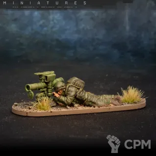 Описание картинки Russian_ATGM_gunner от Manufactorum76 по цене 170руб | Свободный Рынок Миниатюр - СРМ