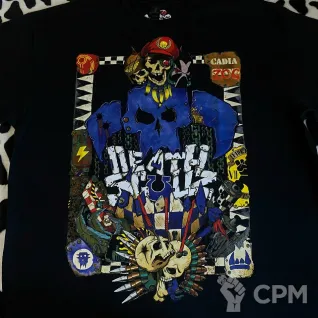 Описание картинки Футболка Death Skullz от у Васи по цене 2 700руб | Свободный Рынок Миниатюр - СРМ
