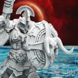 Описание картинки Bladeguard Veterans Минотавров (цена за 1 модель) от 3D Wargaming по цене 350руб | Свободный Рынок Миниатюр - СРМ