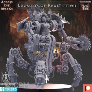 Описание картинки Exosuit of Redemption(+ пилот NSFW) от Brutality по цене 1 600руб | Свободный Рынок Миниатюр - СРМ