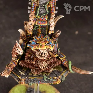 Описание картинки Venerable Lord Kroak от +Tamplier+ по цене 20 000руб | Свободный Рынок Миниатюр - СРМ