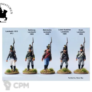 Описание картинки AN40  Austrian Napoleonic Infantry 1809-1815 от Base 28 по цене 3 500руб | Свободный Рынок Миниатюр - СРМ