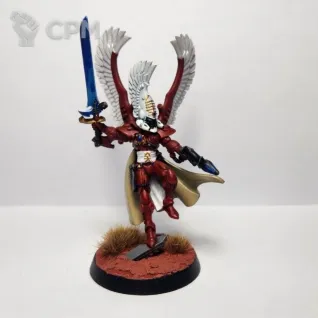 Описание картинки Autarch Wayleaper with banshee blade and Dragon fusion pistol, от Shamkin по цене 3 500руб | Свободный Рынок Миниатюр - СРМ