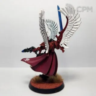 Описание картинки Autarch Wayleaper with banshee blade and Dragon fusion pistol, от Shamkin по цене 3 500руб | Свободный Рынок Миниатюр - СРМ