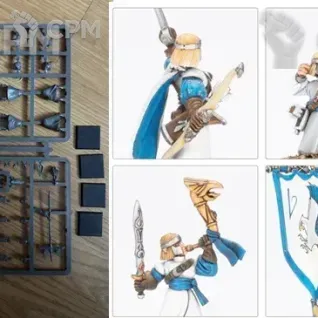 Описание картинки Elven Archers х4 от zurdo по цене 1 000руб | Свободный Рынок Миниатюр - СРМ