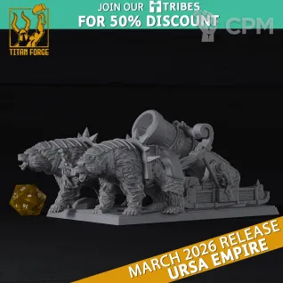 Описание картинки Kislev/ Great Cannon от Barduck Miniatures по цене 1 819руб | Свободный Рынок Миниатюр - СРМ