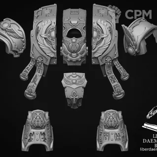Описание картинки Armor model "Levi" type Gipt от LDBits по цене 1 258руб | Свободный Рынок Миниатюр - СРМ