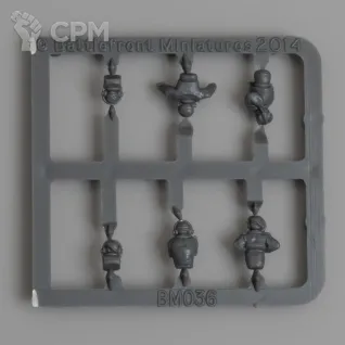 Описание картинки British tank commanders sprue от Fridericus по цене 100руб | Свободный Рынок Миниатюр - СРМ