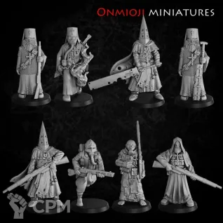 Описание картинки Trench Pilgrims, из набора Trench Pilgrims от Unnamable_shop по цене 250руб | Свободный Рынок Миниатюр - СРМ