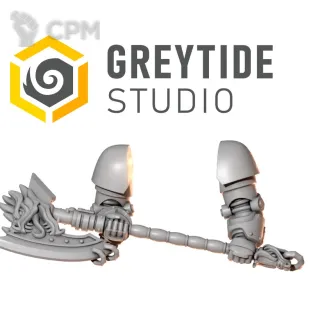 Описание картинки Salamander Terminator Axe B AW2 от Dr. Printicus по цене 150руб | Свободный Рынок Миниатюр - СРМ