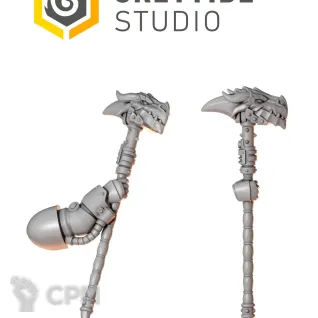 Описание картинки Salamander Terminator Hammer A AW2 от Dr. Printicus по цене 160руб | Свободный Рынок Миниатюр - СРМ