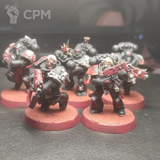 Описание картинки Death Company (5 штук) от ktotoad по цене 1 900руб | Свободный Рынок Миниатюр - СРМ