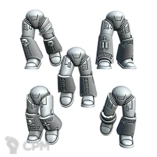 Описание картинки Grey Knights - Modern Marines Legs (x5) от 3Д печать миниатюр по цене 247руб | Свободный Рынок Миниатюр - СРМ