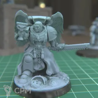 Описание картинки Blood Angels – Sanguinary Priest w Jump Pack от 3Д печать миниатюр по цене 377руб | Свободный Рынок Миниатюр - СРМ