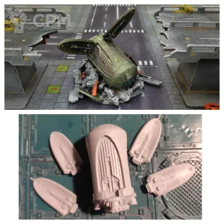 Описание картинки Shackleton escape pod от Greed's storehouse по цене 850руб | Свободный Рынок Миниатюр - СРМ