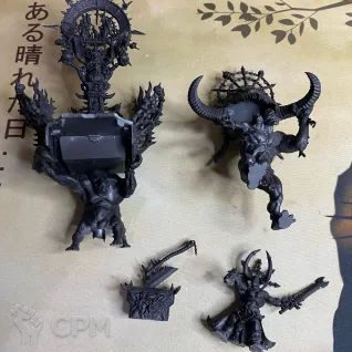 Описание картинки Chaos Warshrine от armel по цене 3 700руб | Свободный Рынок Миниатюр - СРМ