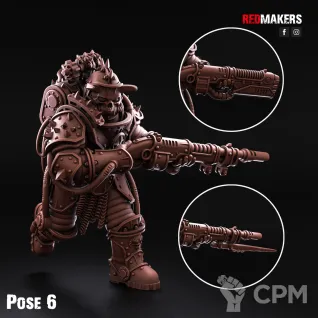 Описание картинки Мятежная солярная ауксилия от 3D Wargaming по цене 1 500руб | Свободный Рынок Миниатюр - СРМ