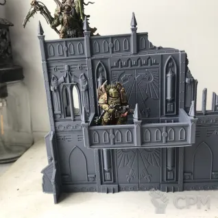 Описание картинки Sanctum Imperialis 3д печать от 3D Wargaming по цене 1 200руб | Свободный Рынок Миниатюр - СРМ