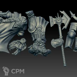 Описание картинки Sylas Beastbane (Scan) от AxeL's Forge по цене 225руб | Свободный Рынок Миниатюр - СРМ