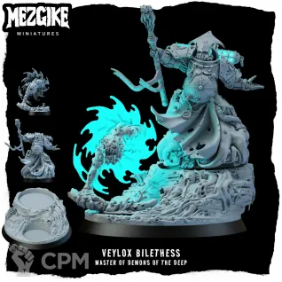 Описание картинки Veylox Bilethess, Master of Demons от AxeL's Forge по цене 750руб | Свободный Рынок Миниатюр - СРМ