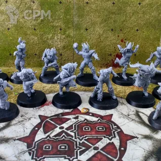 Описание картинки Команда Blood Bowl High Elves от casper2787 по цене 2 000руб | Свободный Рынок Миниатюр - СРМ