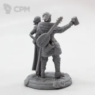 Описание картинки Бард от Fantasy Minis по цене 600руб | Свободный Рынок Миниатюр - СРМ