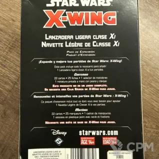 Описание картинки Star Wars X-Wing: Xi-class light shuttle (Spanish) от Mini Wargame по цене 2 950руб | Свободный Рынок Миниатюр - СРМ